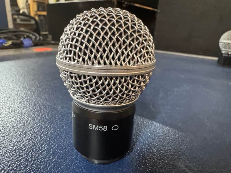 Shure SM 58 RF capsule 2010 - silver image 1