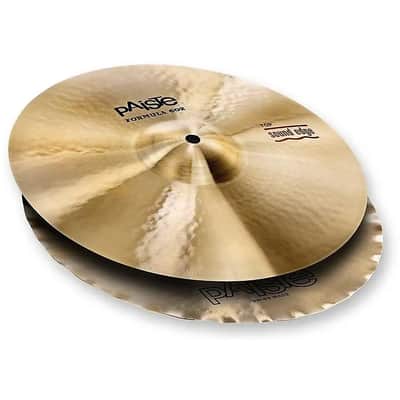 Paiste 15" Formula 602 Classic Medium Hi-Hat Cymbals (Pair)