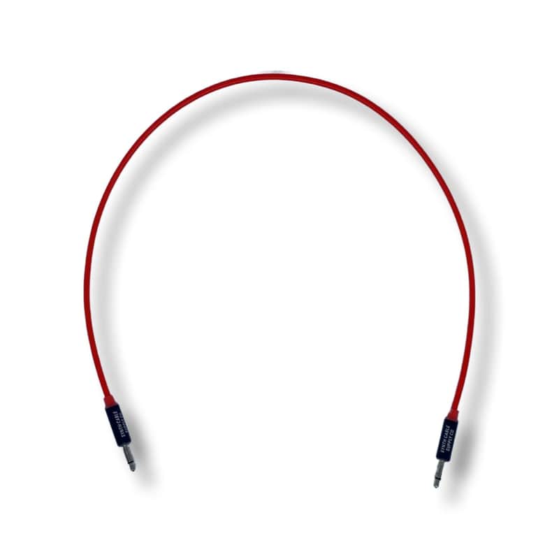 Super-Slim LED CV Patch Cables-90cm / Red / Green/Red image 1