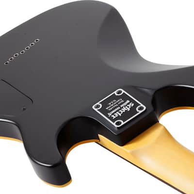 Schecter Demon-7 LH - Satin Black (3667) image 10