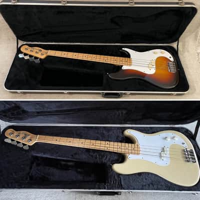 1980’s Fender USA Bullet Bass Hardshell Case + Candy Original Vintage B-34 Deluxe Fits Japan Models image 25