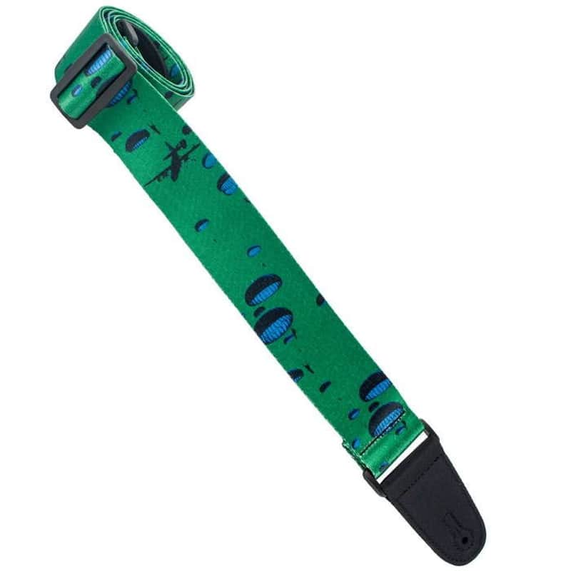 Henry Heller HSUB2-USA6 Parachutes Artwork Sublimation Guitar Strap imagen 1