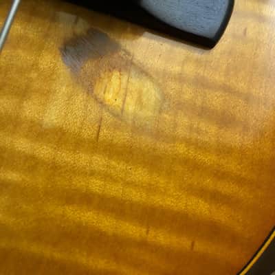 Roger Borys B-120 Deluxe 2012 Honeyburst image 9