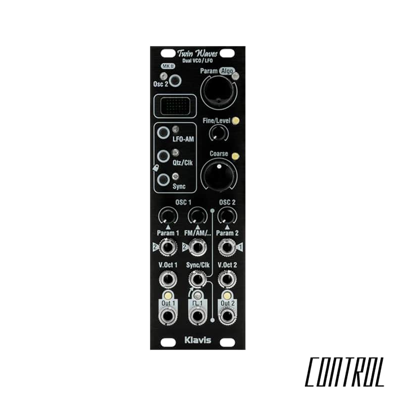 Klavis Twin Waves Mk2 - Dual Oscillator-Black image 1