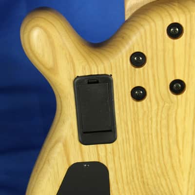Fernandes Japan APB-4 Ash Active Electric Bass Guitar w/ Maple Fingerboard 1990's Natural Oil image 9