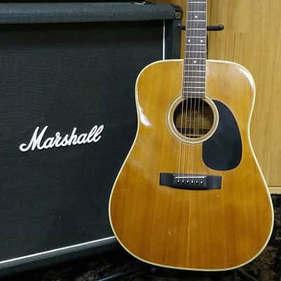 1973 made Vintage Acoustic Guitar MORRIS W-30 Solid Spruce Top Made in Japan image 1
