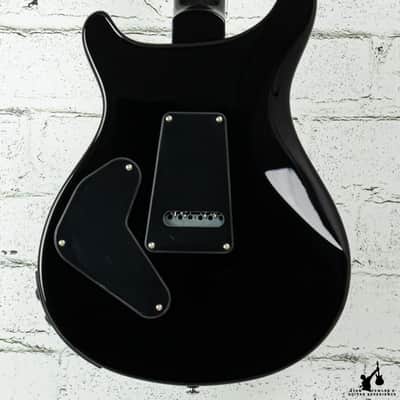 PRS SE Custom 24 Semi-Hollow Piezo Charcoal Burst w/ bag (#6521) image 4