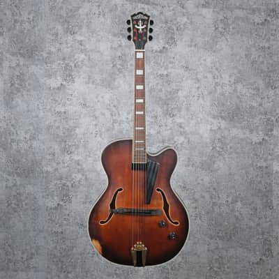 Washburn J-600 Vintage Aged Matte Sunburst (Modified) 2011 image 3