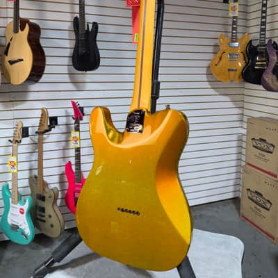 Fender 75th Anniversary American Ultra II Telecaster Electric Guitar - Liquid Gold w/OHSC + FREE $299 Plek & Setup #667 image 15