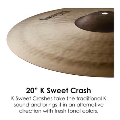 Zildjian K Sweet Collection 20-Inches Crash Cymbal image 3
