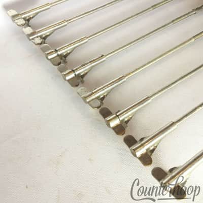 *Leedy 8x Snare/Tom Drum 7" Single-Tension T-Rods+Claws Nickel Vintage 10s USA* image 1