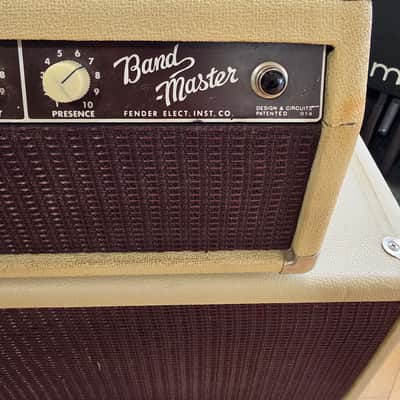 Fender Bandmaster 6G7-A 40-Watt 2x12" Piggyback Guitar Amp 1962 - 1963 - Brown image 3