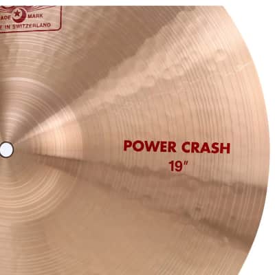 Paiste 2002 Power Crash Cymbal - 19 inches-NEW image 4