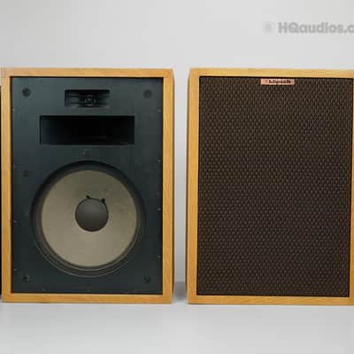 KLIPSCH HERESY SPEAKERS – Professionally Restored – Fully Tested – 1-Year Warranty image 2