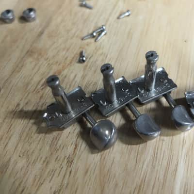 Kluson Left Handed Vintage Fender Stratocaster Telecaster Jazzmaster  1964-1967 - Nickel image 3