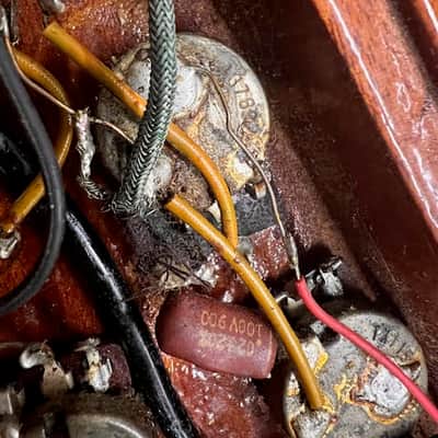 Vintage Gibson SG 1969 - factory Maestro / Walnut image 17