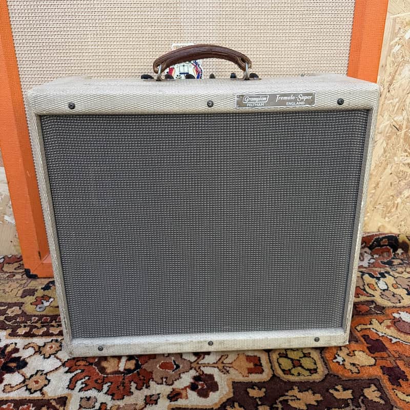 Vintage 1960s Grampian Tremulo Super 2x9 British Valve Amplifier Combo *RARE* image 1