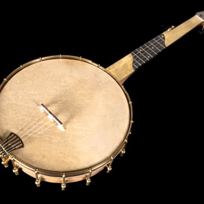 Pisgah Custom 11" Half Fretless, A Scale, Cherry, Hide Head - NEW image 11