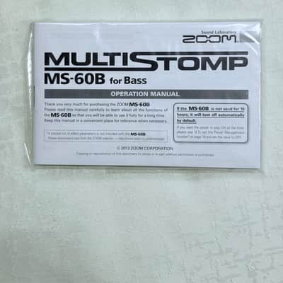 Zoom MS-60B MultiStomp image 7