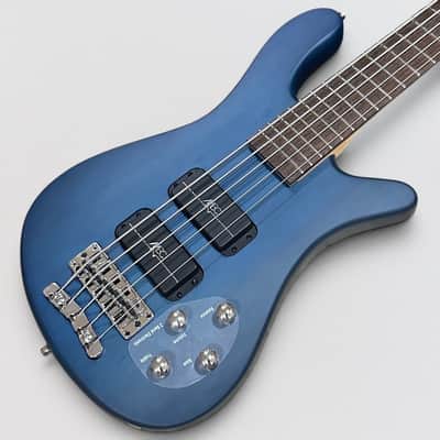 Warwick Rockbass Streamer Standard 5 String Electric Bass Guitar - Ocean Blue image 12