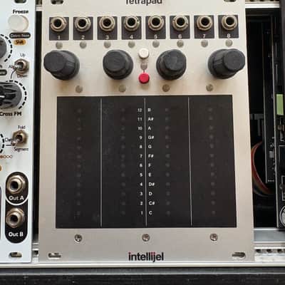 Intellijel Tetrapad Performance Touchpad Eurorack Synth Module 2017 - Present - White image 1