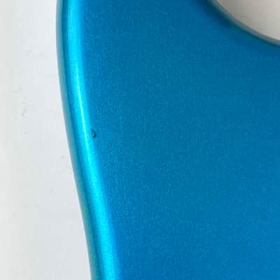 Fender Strat 1989 - Lake Placid Blue - Made in Japan. Dragonfire Pro Series  HSS set up installed.Original white guard S/S/S with factory electronics included. image 7