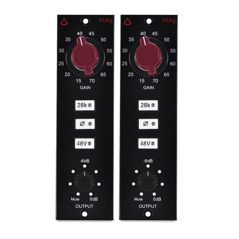Avedis Audio MA5 Stereo Pair Red Knob image 1