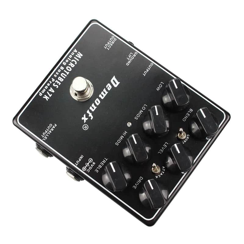 DemonFX MICROTUBES A7K Bass Preamp Pedal 4 BASS Guitar | Reverb UK