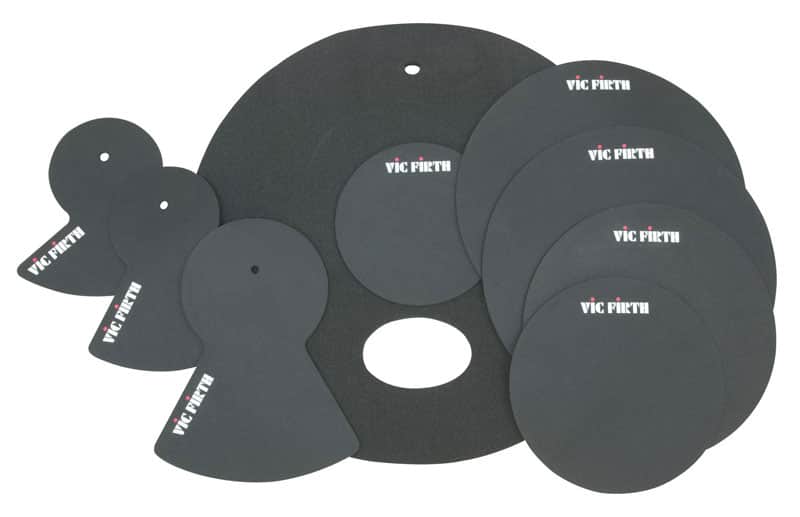 Vic Firth Drum Kit Mute Set 10,12,14,16,22, LA-Fusion image 1
