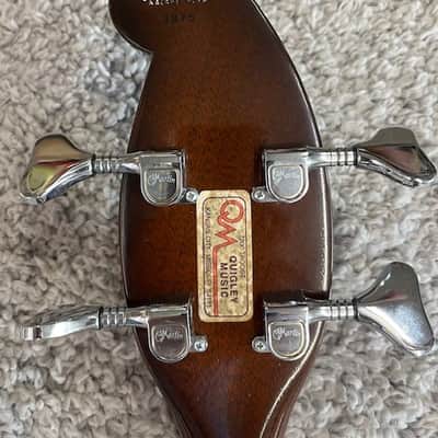 1982 Martin EB-28 Fretless Bass in Sunburst finish with hardshell case -Gorgeous image 7