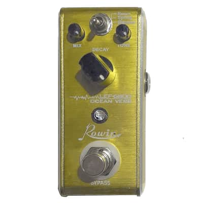 Rowin LEF-6800 Ocean Verb Reverb Guitar Pedal ROOM/ SPRING/ SHIMMER Nice Stuff image 1