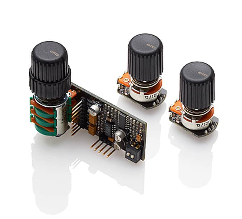 EMG BQS 3-Band EQ Active Bass Tone Control - 1x concentric pot image 1