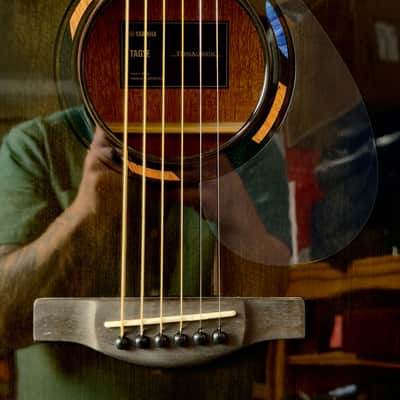 Yamaha TAG1 E TransAcoustic Acoustic-electric Guitar - Translucent Black image 5