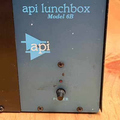 API 500-6B Lunchbox 6-slot 500 Series frame with built-in power supply image 5