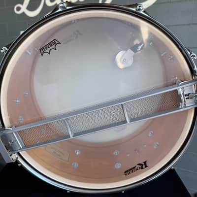 ~WOW!~ Rogers Dyna-Sonic Custom Built 6.5x14" Snare Drum in Red Onyx w/ Matching X-Percussion X-Click (Rm4) image 7