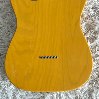 2018 Fender Limited Edition Deluxe Ash Telecaster Butterscotch Blonde w/Gig Bag image 7