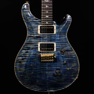 2024 PRS Custom 24 10-Top Electric Guitar - Faded Whale Blue image 1