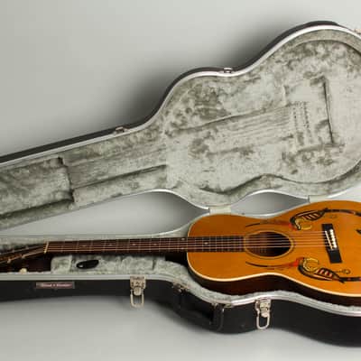Kel Kroydon KK-1 Flat Top Acoustic Guitar, made by Gibson (1931), ser. #9806 (FON), molded plastic hard shell case. image 10