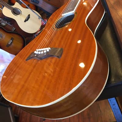 Luna Lap Steel Guitar Weissenborn Style Hawaiian Mahogany image 1
