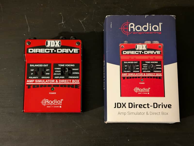 Radial JDX Direct-Drive Amp Simulator and Direct Box - Tonebone image 1