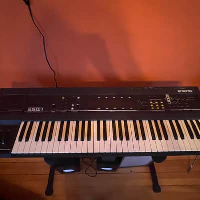 Ensoniq ESQ-1 Wave Synthesizer 1986 - Black image 2