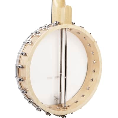 Gold Tone Cripple Creek Banjo 5 String Open-Back Banjo Natural w/ Gigbag image 5