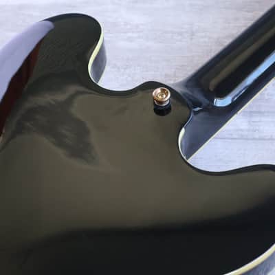 2015 Epiphone Sheraton II Pro Semi Hollowbody (Ebony) image 11