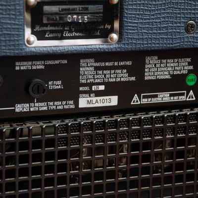 Laney Lionheart L20H 20-Watt Tube Guitar Amp Head - Blue image 4