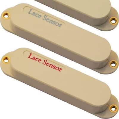 Lace Sensor Blue Silver Red Strat Value Pack pickup set - cream image 2