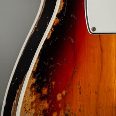 Fender Customer Shop ’60 Telecaster Custom Super Heavy Relic - 3 Tone Sunburst image 10