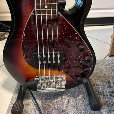 Ernie Ball Music Man StingRay 5 H with Rosewood Fretboard 1999 - 2018 - Vintage Sunburst image 6