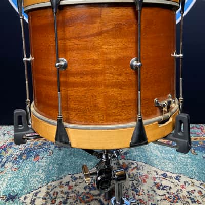 Slingerland - 10x14" No. 574 Legion Heir Model, 3-Ply Mahogany, Marching Snare Drum (Chicago-era) 1969–1972 image 10