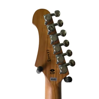 Electric Guitar Jet Guitars JT350 BK KR Kairon Limited Edition Free Setup image 12