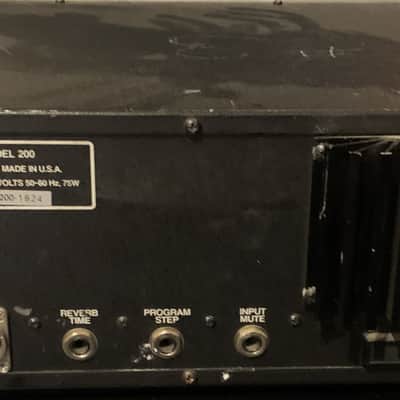 Lexicon Model 200 Digital Reverberator 1980s - Black image 9